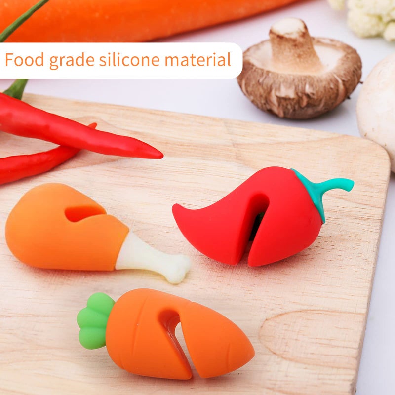 tokerut 3 Pack Pot Lid Lifter Silicone Spill Proof Lid Lifter Splash-Proof Steam Release Pan pot lid lifter Kitchen Tool Decoration Pot Lid - Image 5